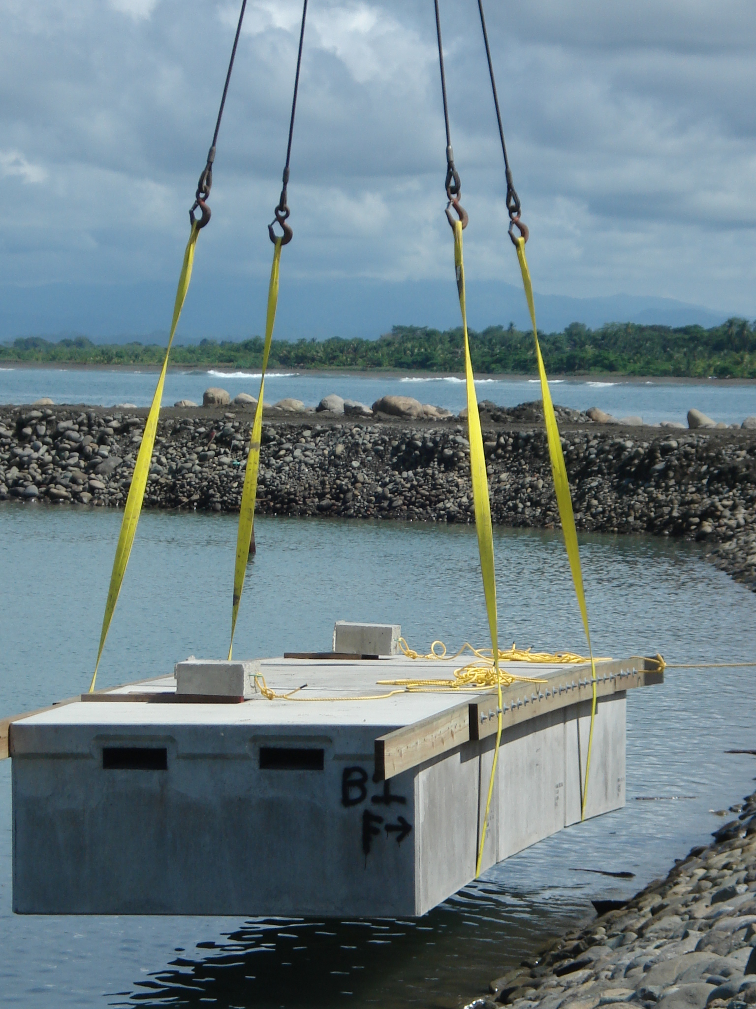 Precast Caisson Placement