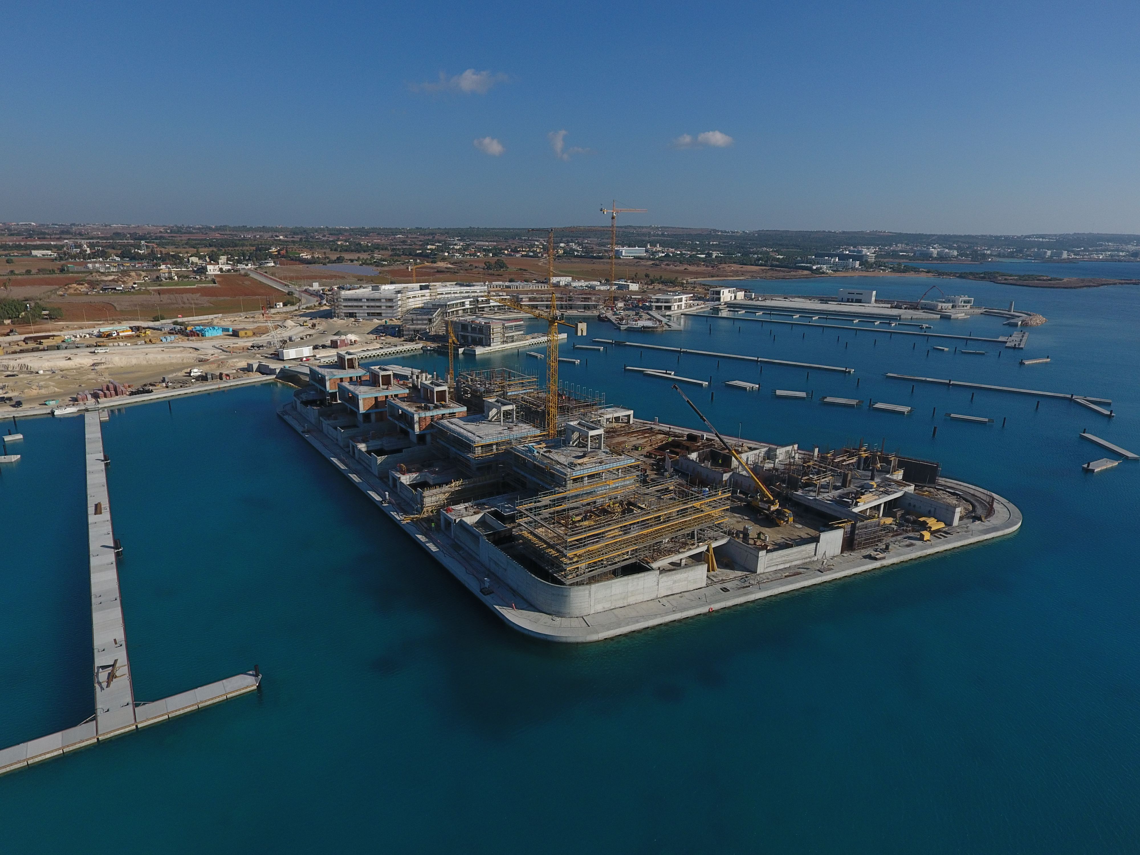 Marina Island Construction
